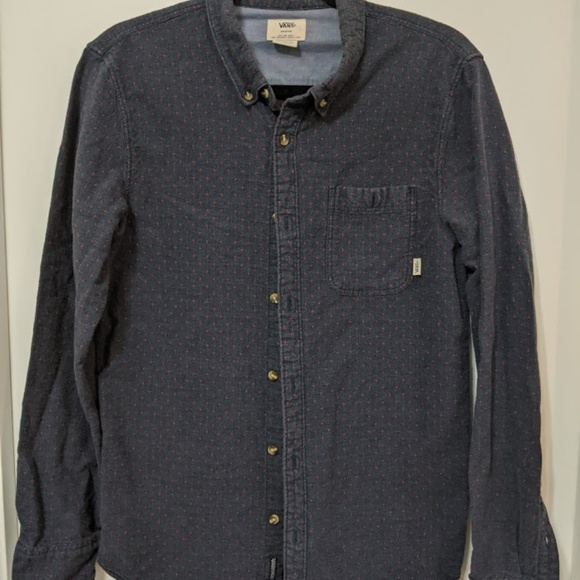 VANS Button Up Shirt - Picture 1 of 4